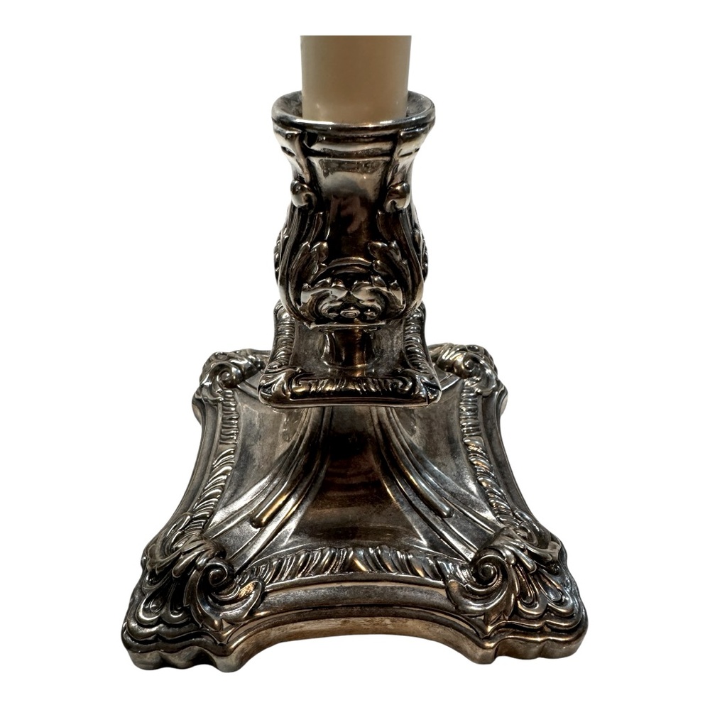 Silver Plated Candlestick